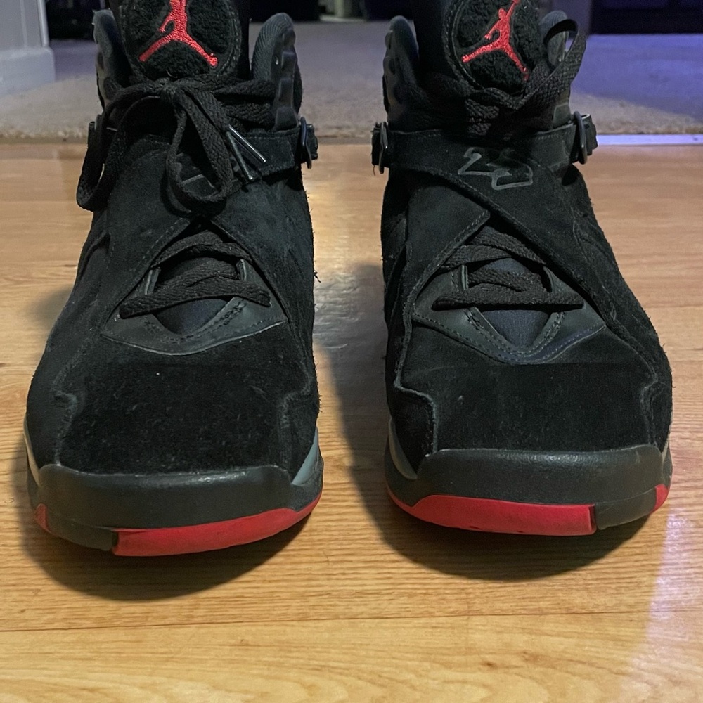 Jordan 8 Retro Black/Gray/Red